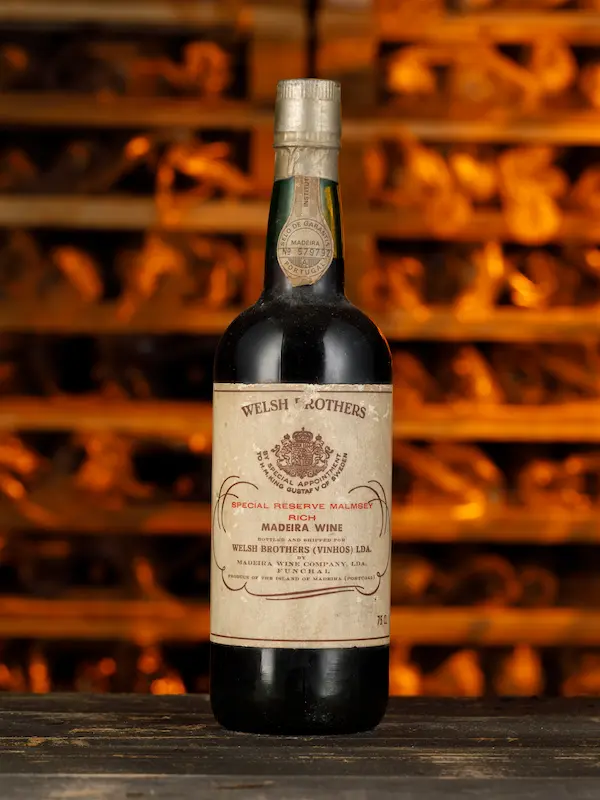 Welsh Brothers Special Reserve Malmsey Madeira Wine (Garrafa Antiga)